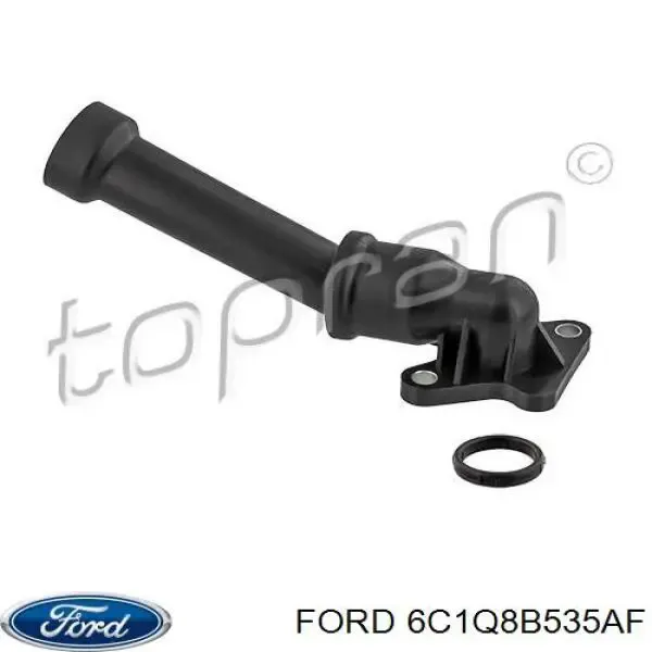 Przewód (króciec) układu chłodzenia 6C1Q8B535AF Ford