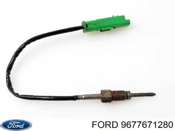 Czujnik temperatury spalin, przed turbiną 9677671280 Peugeot/Citroen