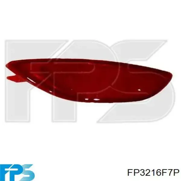 Przednia lampa przeciwmgielna tylna lewa FP3216F7P FPS