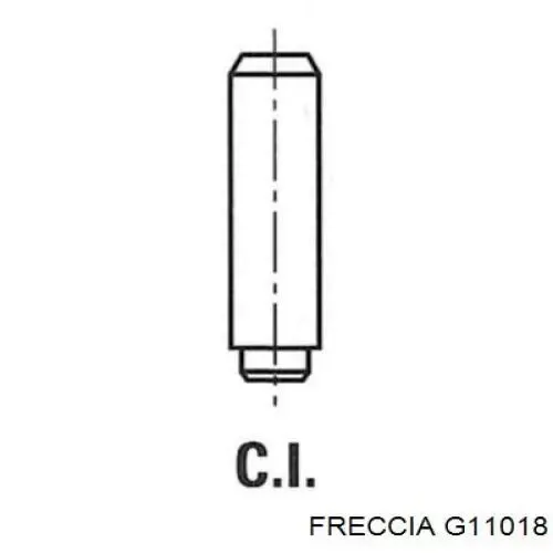 Prowadnica zaworu Fiat Doblo I