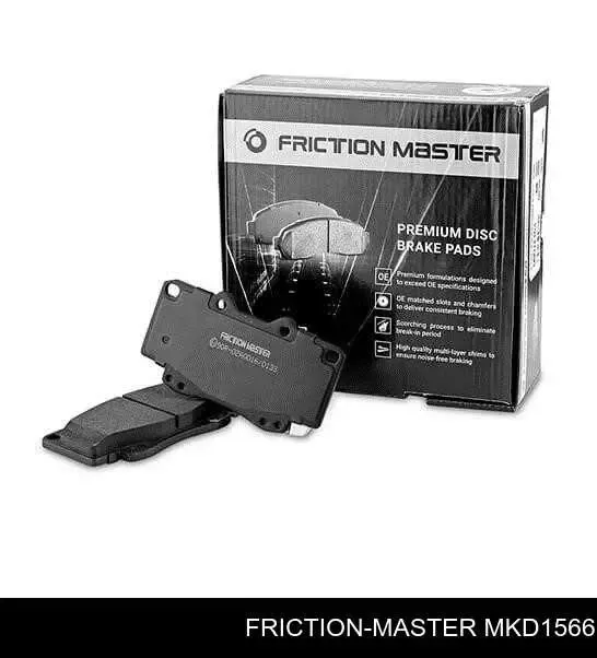 Klocki hamulcowe przednie tarczowe MKD1566 Friction Master
