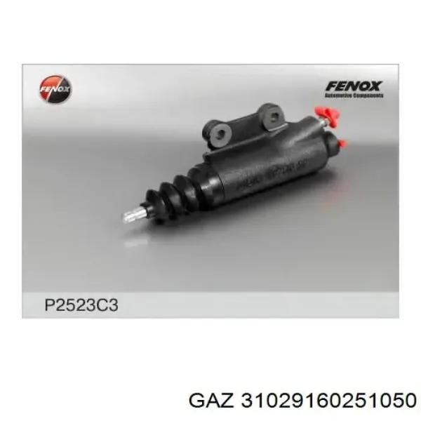 Cylinder roboczy sprzęgła 31029160251050 GAZ