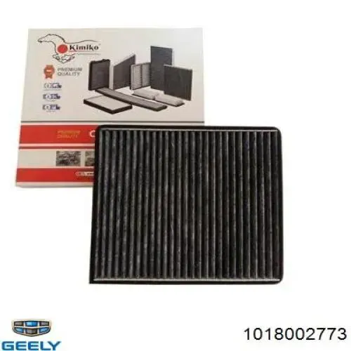 Filtr kabiny 1018002773 Geely