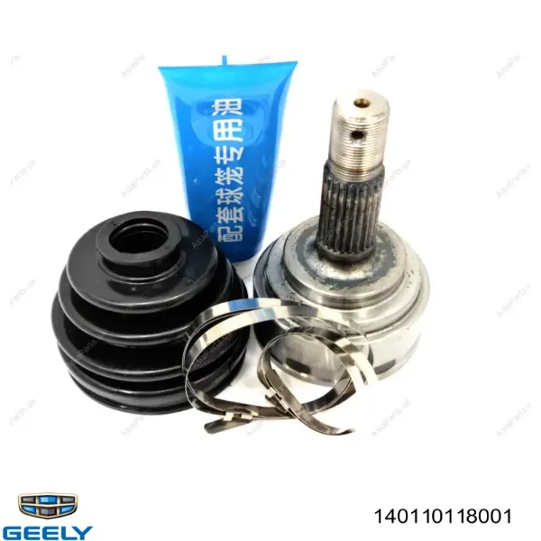 Przegub homokinetyczny przedni zewnętrzny 140110118001 Geely