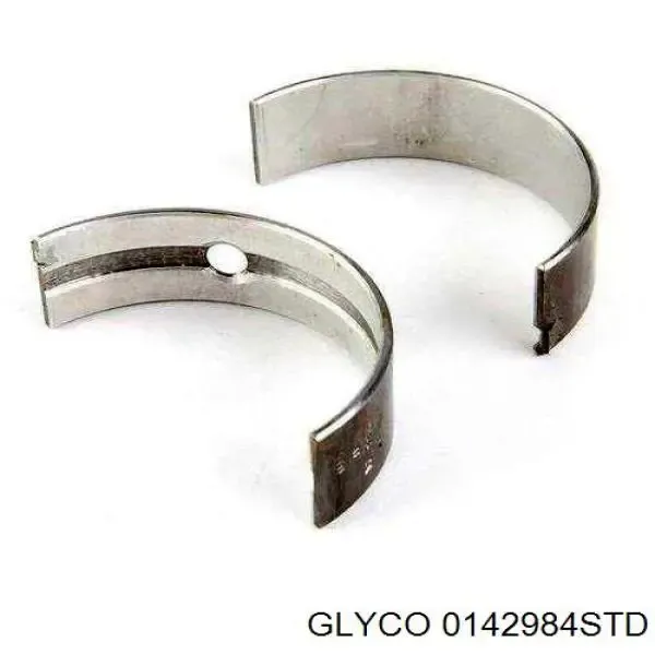 Panewki korbowodowe wału korbowego, zestaw, standardowe (STD) 0142984STD Glyco