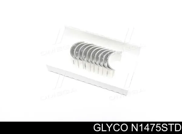Panewka wałka rozrządu, standardowa, zestaw N1475STD Glyco