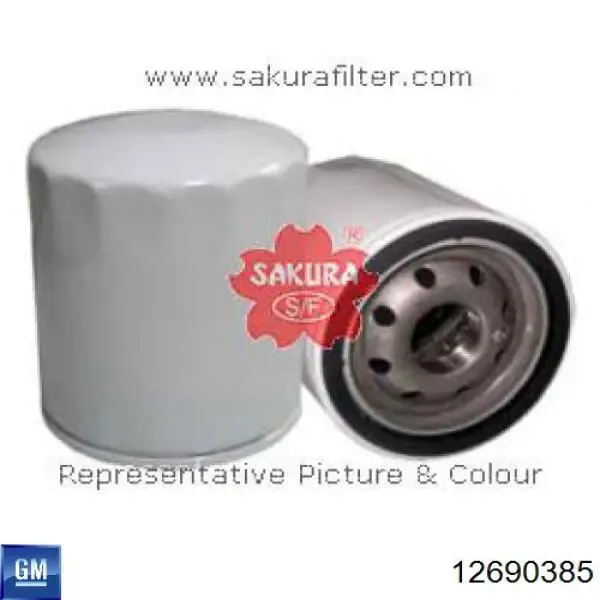 Filtr oleju 12690385 General Motors