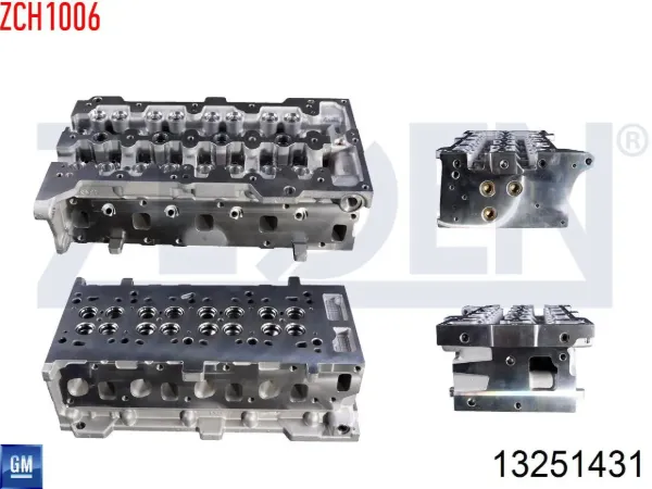 Przewód (króciec) chłodnicy górny 13251431 General Motors