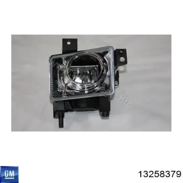 Lampa przeciwmgielna prawa 13258379 General Motors