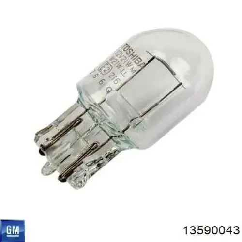 Lampa oświetlenia tylnej tablicy rejestracyjnej 13590043 General Motors