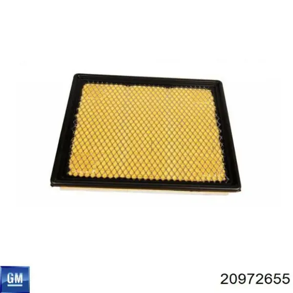 Filtr powietrza 20972655 General Motors