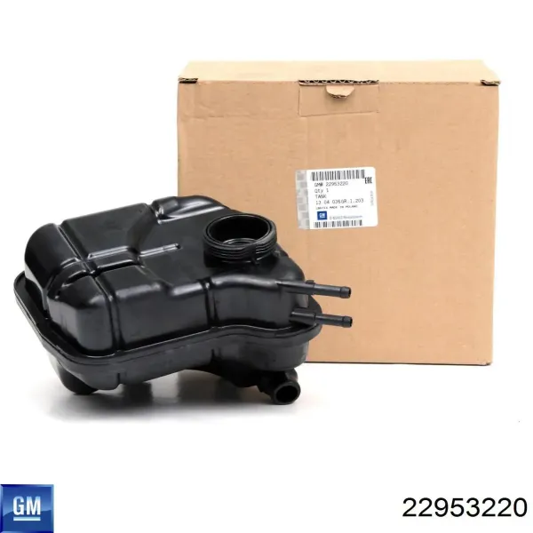 Zbiorniczek wyrównawczy układu chłodzenia 22953220 General Motors