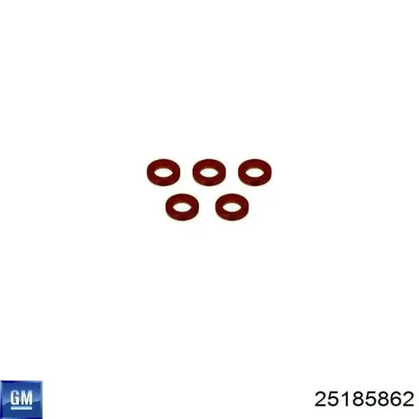 Pierścień uszczelniający wtryskiwacza 49430772 Corteco