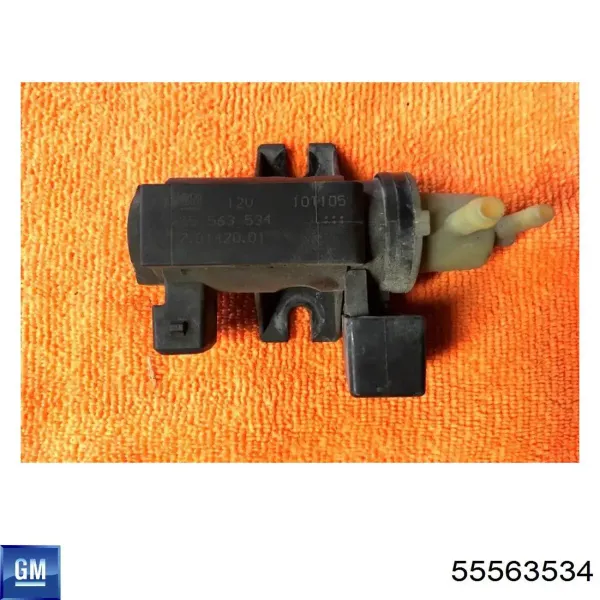 Przetwornik ciśnienia (solenoid) doładowania 55563534 General Motors