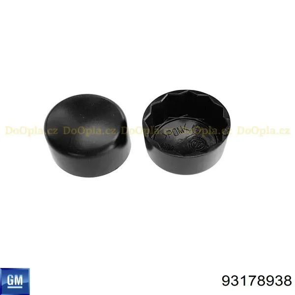 Zaślepka nakrętki mocowania ramienia przedniej wycieraczki 93178938 General Motors