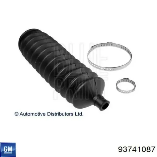 Osłona mechanizmu kierowniczego (maglownicy) 93741087 General Motors