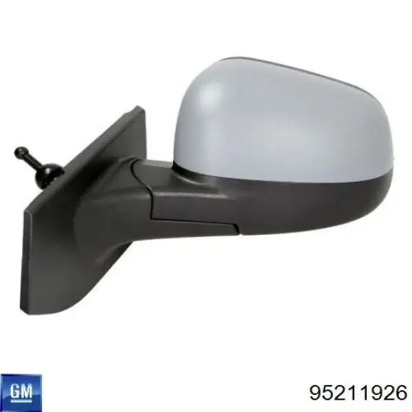 Lusterko wsteczne lewe 95211926 General Motors