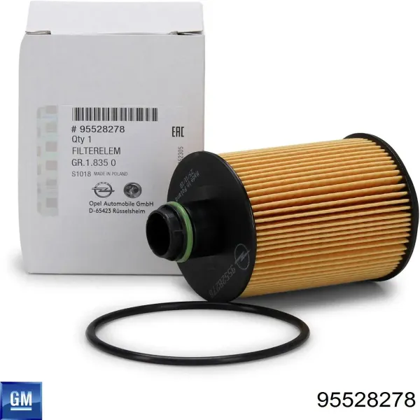 Filtr oleju 95528278 General Motors