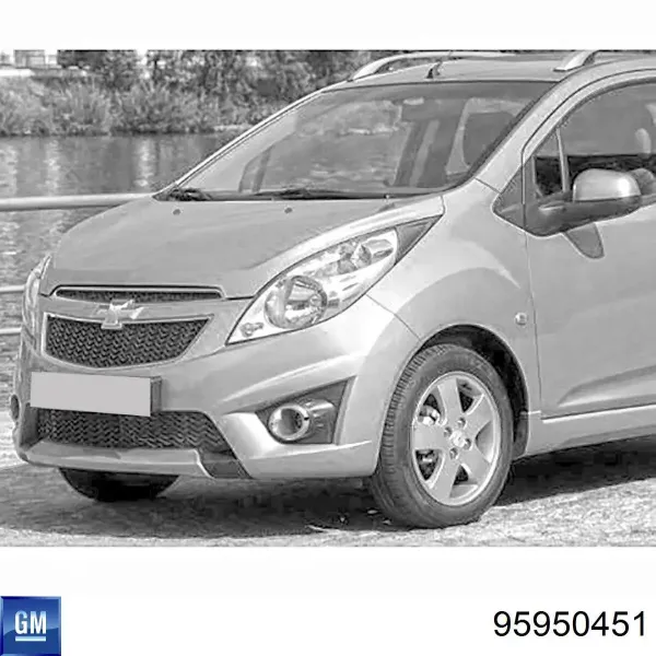 Błotnik przedni lewy 95950451 General Motors