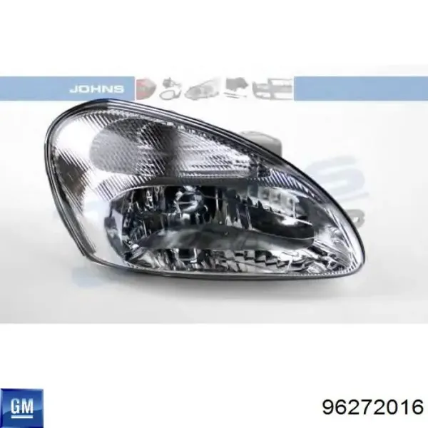 Reflektor prawy 96272016 General Motors