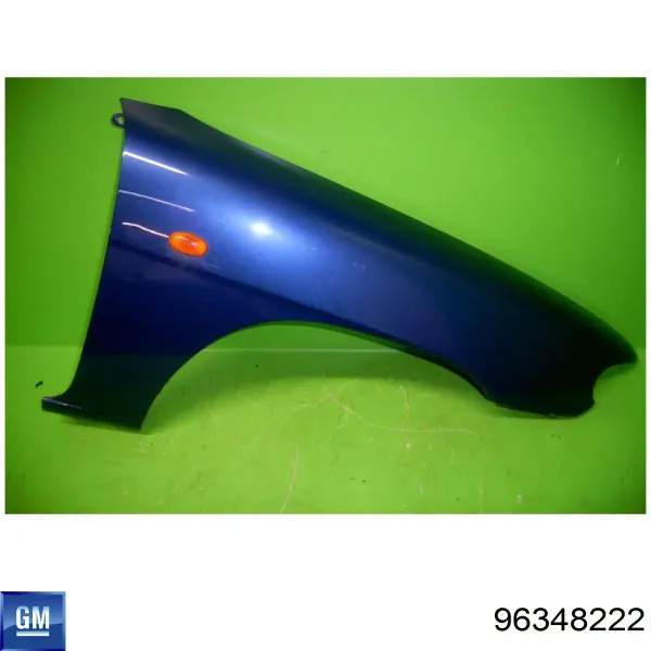 Błotnik przedni prawy 96348222 General Motors