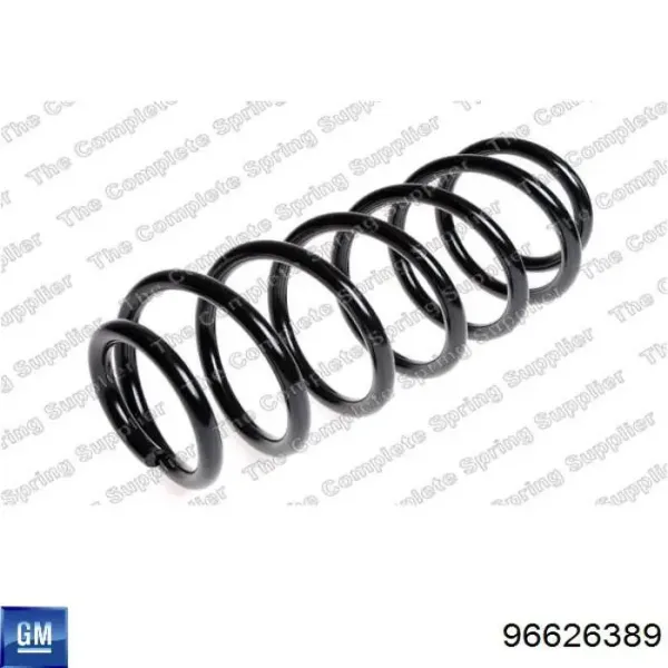 Sprężyna przednia 96626389 General Motors