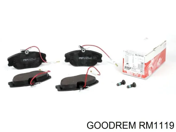 Tarcza hamulcowa przednia RM1119 Goodrem