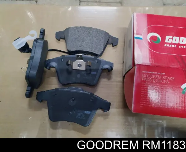 Klocki hamulcowe przednie tarczowe RM1183 Goodrem