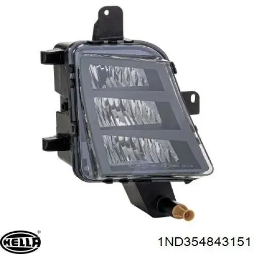 Lampa przeciwmgielna lewa ZVG201406L Signeda