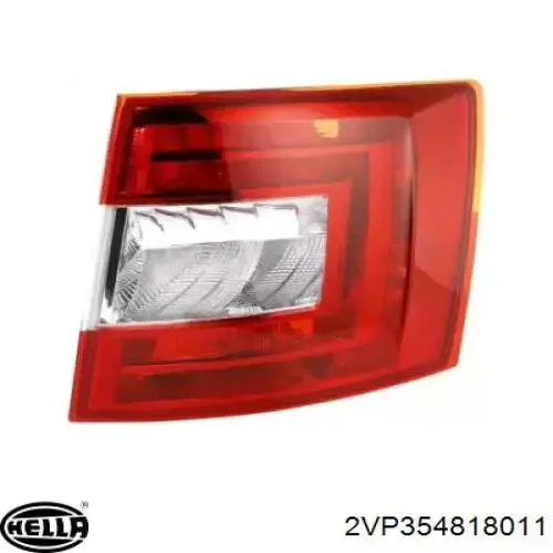 Lampa zespolona tylna lewa 6651927LUE Depo/Loro/Abakus