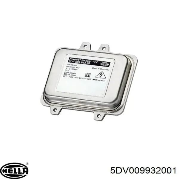 Ksenon, sterownik 13434016 General Motors