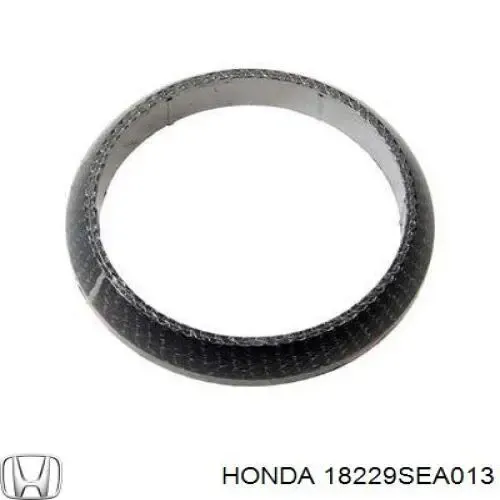 Uszczelka rury odbiornika tłumika 18229SEA013 Honda