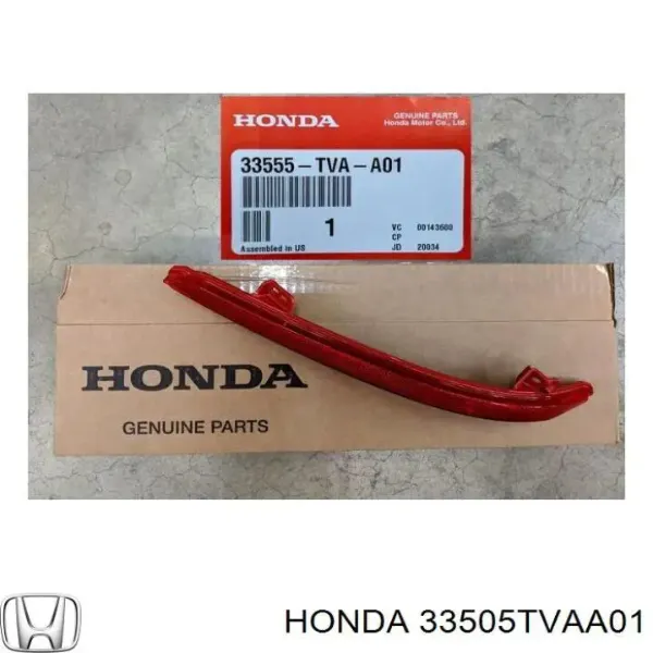 Lampa odblaskowa zderzaka tylnego prawa 33505TVAA01 Honda