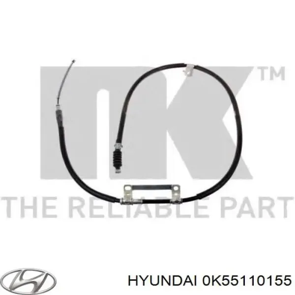 Uszczelniacz zaworu dolotowego/wylotowego 0K55110155 Hyundai/Kia