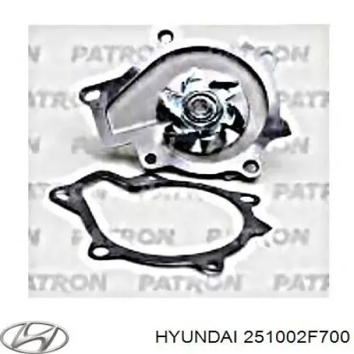 Pompa chłodząca wodna Hyundai/Kia 251002F700 cena, od