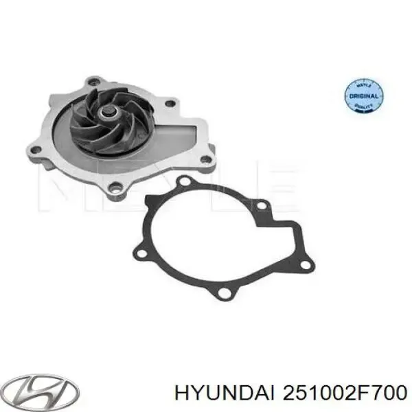 Pompa chłodząca wodna Hyundai/Kia 251002F700 cena, od