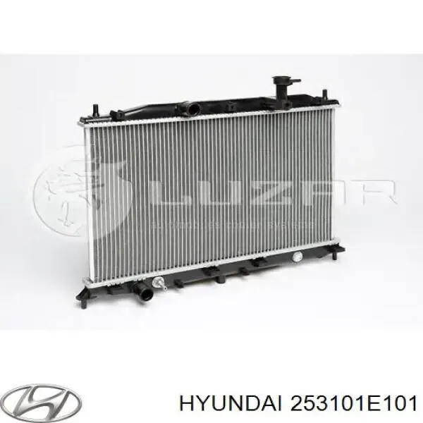 Chłodnica silnika 253101E101 Hyundai/Kia