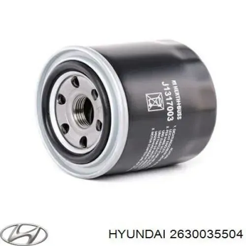 Filtr oleju 2630035504 Hyundai/Kia