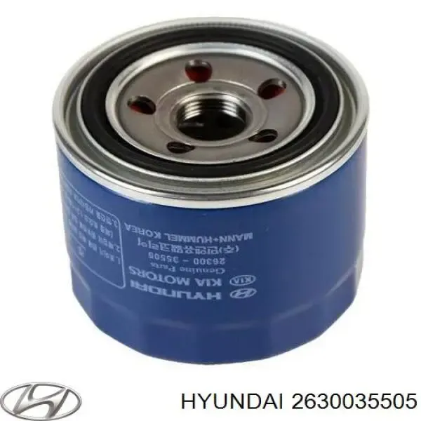 Filtr oleju 2630035505 Hyundai/Kia
