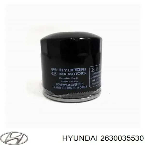 Filtr oleju Hyundai/Kia 2630035530 cena, od