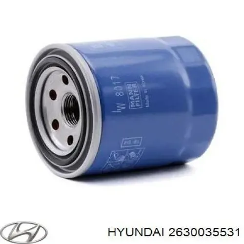 Filtr oleju Hyundai/Kia 2630035531 cena, od