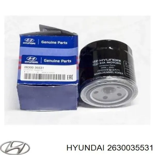 Filtr oleju Hyundai/Kia 2630035531 cena, od