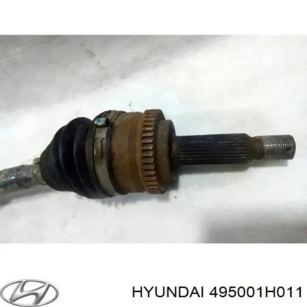 Półoś napędowa przednia prawa 495001H011 Hyundai/Kia