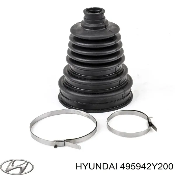 Osłona przegubu homokinetycznego półosi przedniej zewnętrzna 495942Y200 Hyundai/Kia