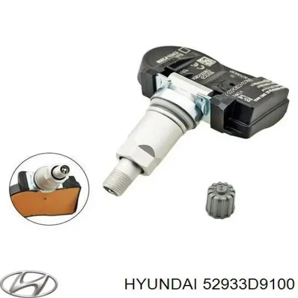 Czujnik ciśnienia w oponach Hyundai/Kia 52933D9100 cena, od