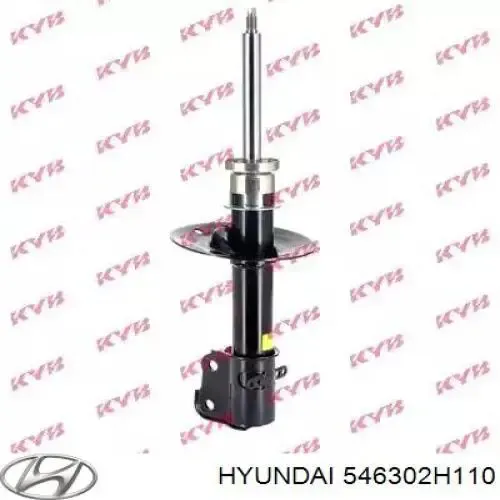 Sprężyna przednia 546302H110 Hyundai/Kia