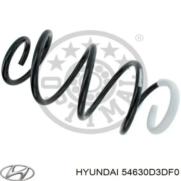 Sprężyna przednia 54630D3DF0 Hyundai/Kia