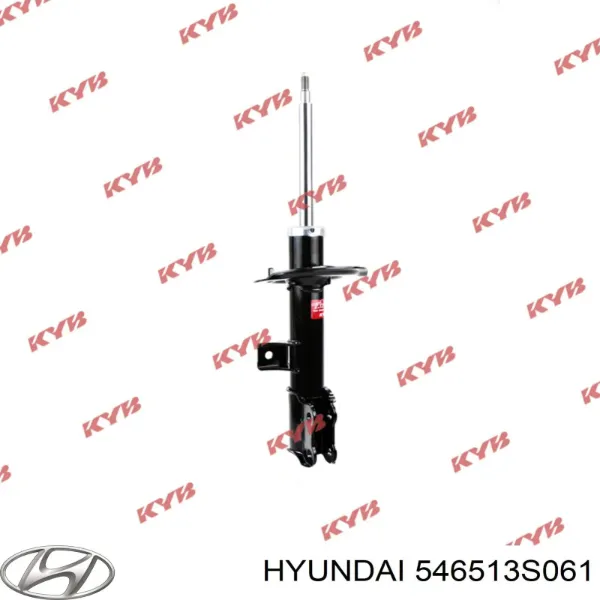 Amortyzator przedni lewy 546513S061 Hyundai/Kia