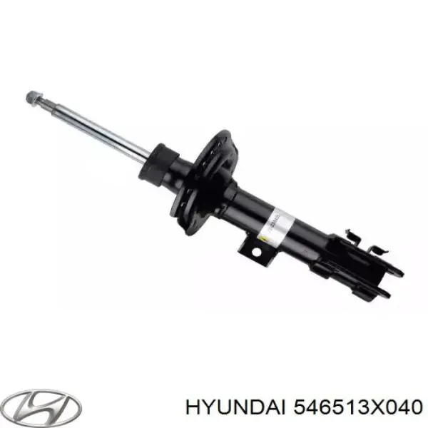 Amortyzator przedni lewy 546513X040 Hyundai/Kia