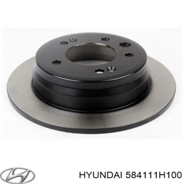 584111H100 Hyundai/Kia Tarcza hamulcowa tylna